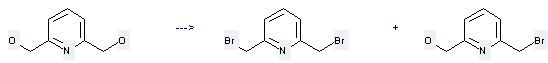 2-Pyridinemethanol, 6-(bromomethyl)- can be prepared by 2,6-bis-hydroxymethyl-pyridine.